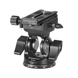 2-Way Tilt Head for Monopod & Tripod with Arca Clamp, 33lbs Load Capacity