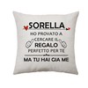 Schwester Geschenke Schwester Kissenbezug Geschenke für Schwester - Ich habe