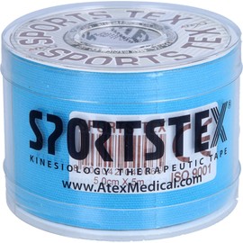SPORTS TEX Kinesiology Tape 5 cm x 5 m Blue Pack of 1