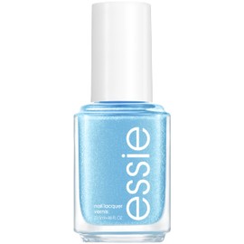 essie Nail Polish, Salon-Quality Blue Nail Polish, Just Chill, Vegan, Temperature Check, 0.46 fl oz