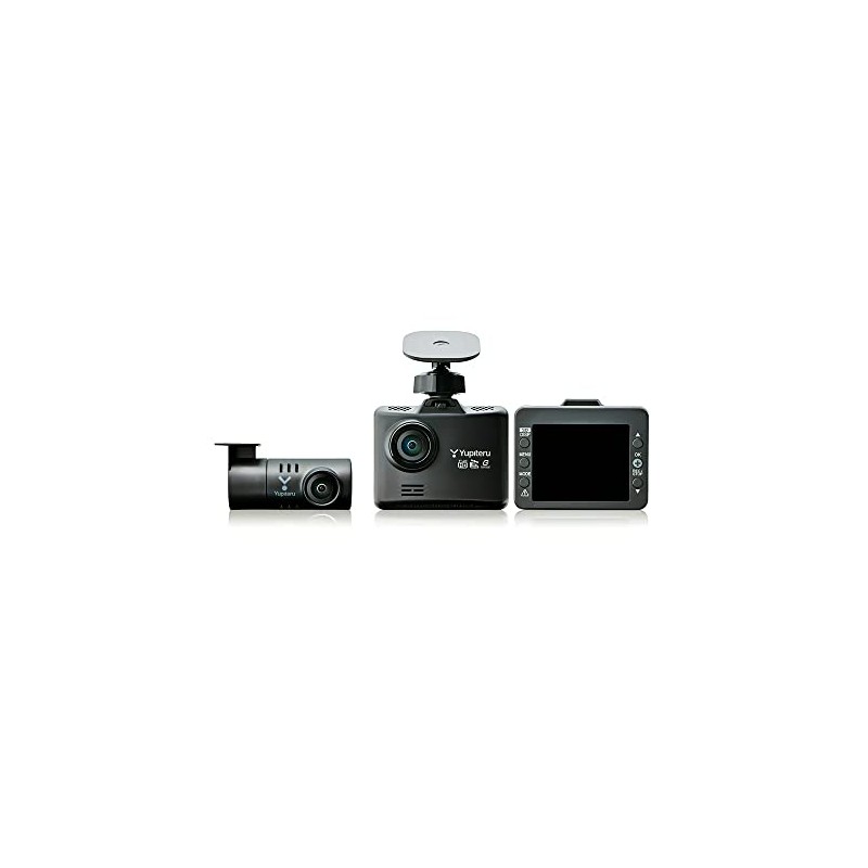 Yupiteru DRY-TW7650dP Dash Camera, Front and Rear 2 Cameras, 2