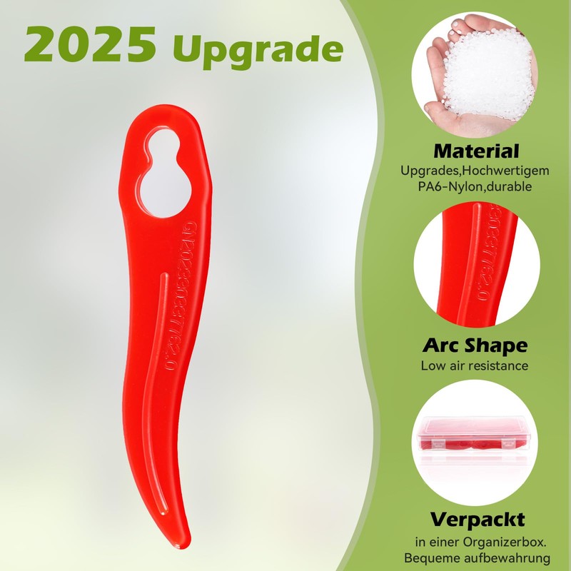 Pack of 120 grass trimmer blades, replacement blades, grass trimmer,