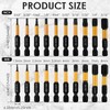 20Pcs Impact Hex Head Allen Wrench Drill Bit Set Metric