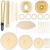 Blonde Hair Base Sponge Invisible Hair Clip Comb Bump It