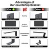 Countertop Support Bracket 4 Pack 8 inch Heavy Duty 3/8"