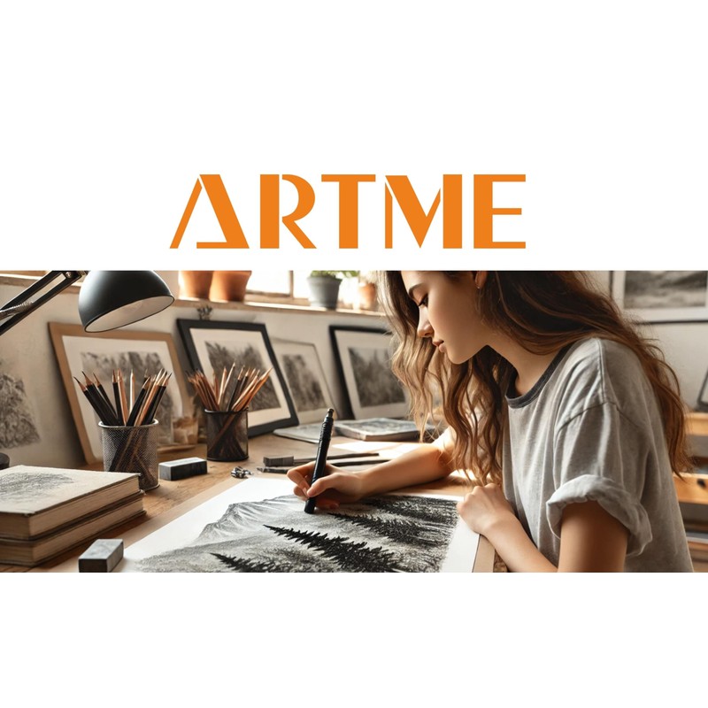 Artme Electric Eraser (22pcs Refills Included) - Round, Rubber &