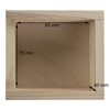 WooDeeDoo Small Wooden Decorative Sliding Lid Box | 10.5 x