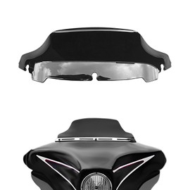 Black 7" Windshield Windscreen Compatible for Harley Davidson Touring Electra Glide Street Glide 2014 2015 2016 2017 2018 2019 2020 2021 2022