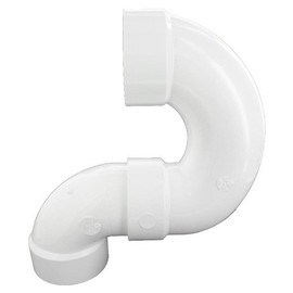 Spears P706X-040 PVC DWV Drain Waste Vent Fitting, P706X P-Trap, H x H, 4-Inch