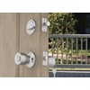 BRINKS - Bell Style Keyed Entry Door Knob and Single