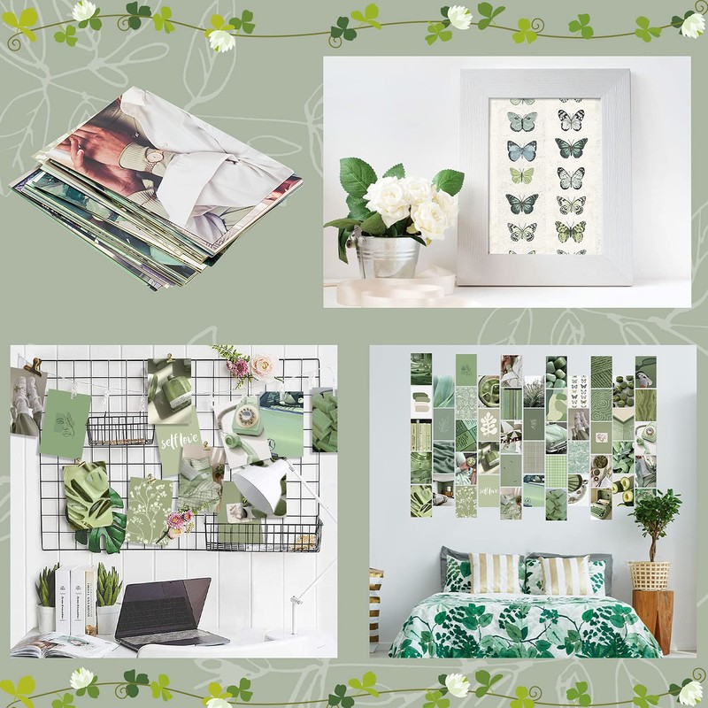 GROBRO7 Wall Collage Set (Grey Green)