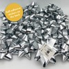 Kissymix 5cm Medium Metallic Bows Set of 80 Gold &