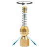 M&M Smartek High Pressure Nozzle for Pipe Cleaning - Stainless