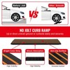 Happybuy Curb Ramp, 2.6" Rise Rubber Driveway Ramp, Heavy-Duty 33,069