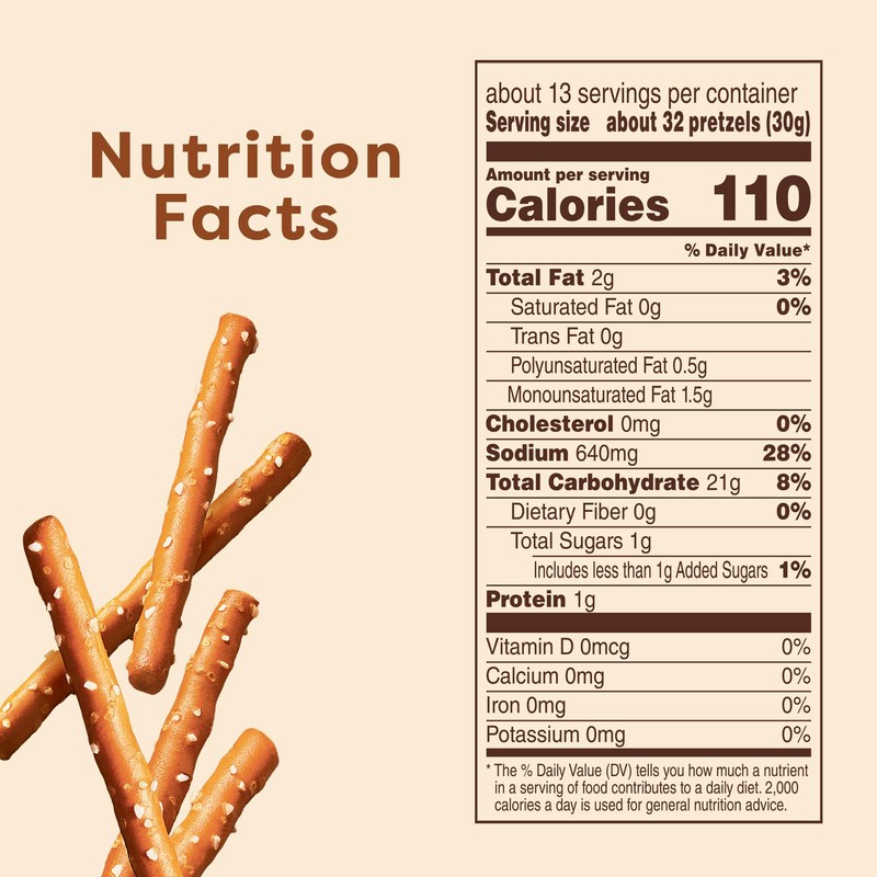 Glutino Gluten Free Pretzel Sticks, Gluten Free Snacks, 14.1 oz.
