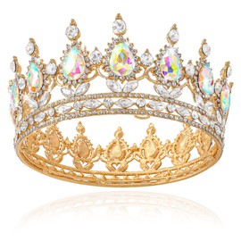Queen Crowns for Women Rhinestone Wedding Crowns and Tiaras Princess Birthday Crown Crystal Bridal Crown