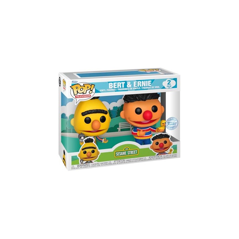 Funko POP 2PK Excl SS S3 Bert & Ernie