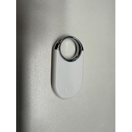 Hendari Air Tracker Tag Pack of 1 / White | Bluetooth Tracker and Item Finder Work with Apple Find My (iOS Only), 20250527-00