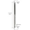 26" Window Channel Balance; 2530 or 25C