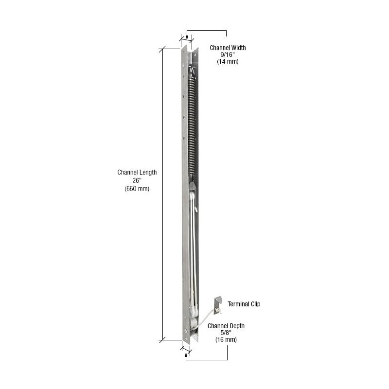 26" Window Channel Balance; 2530 or 25C