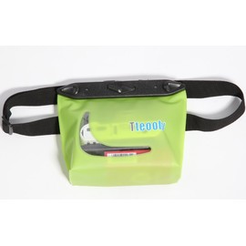 PVC Waterproof Underwater Waist Bag Large Dry Case Home for Surfing Diving Rafting (Cyan)