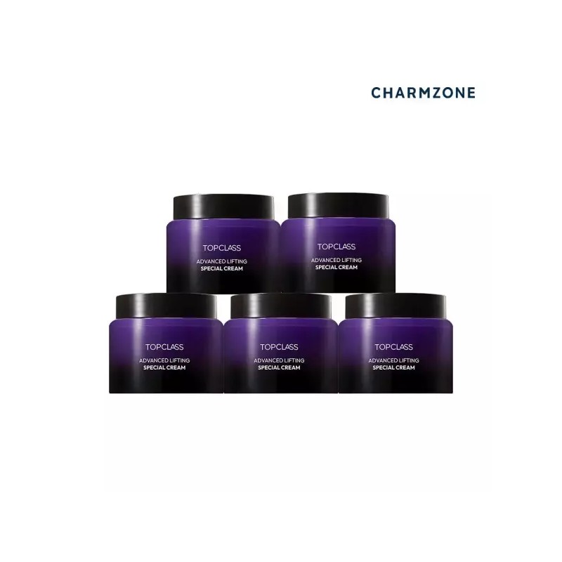 Charmzone 참존 탑클래스 8세대 어드밴스드 리프팅 스페셜크림 100ml (수분/젤크림) 5개