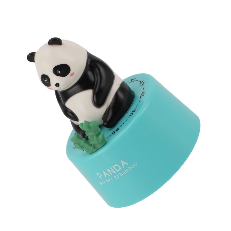 Mechanical Kitchen Timer Cute Animal Shape Magnetic Base Loud Alarm