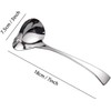 IMEEA&reg; 7inch 18/10 Stainless Steel Sauce Drizzle Spoon with Spout