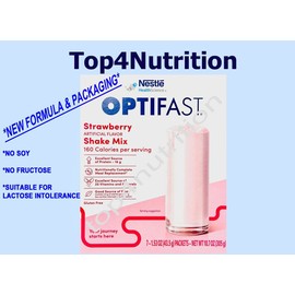 OPTIFAST POWDER SHAKE | 3 BOXES | STRAWBERRY | 21 SERVINGS | FRESH