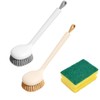 2Pcs Washing up Brush, 1Piece Sponges Washing up, Scrub Brush