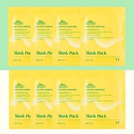 VT 시카 비타씨 마스크팩 4매입 x 2개 / 피부 생기 광채 [시카 카밍 마스크팩 4매입 x 2개] VT Cica Vita C Mask Pack 4 Sheets x 2 / Skin Vitality Radiance [Cica Calming Mask Pack 4 Sheets x 2]
