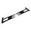 Glossy Black Front Fog Lamp Eyebrow Eyelid Cover Trim Replacement