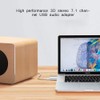 3D Stereo Sound Card, USB 2.0 Audio Adapter, 7.1 Channel