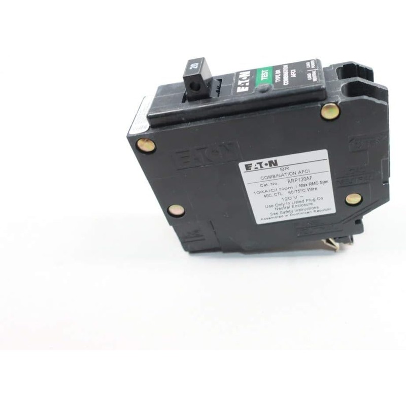 Eaton BRP120AF 20 amps Combination AFCI Single Pole Circuit Breaker,