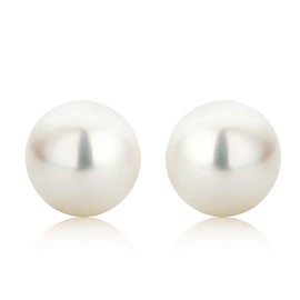 Miore Earrings Women studs Freshwater Pearls Yellow Gold 14 Kt / 585