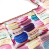 allydrew - Bolsa plegable pequeña de nailon reutilizable, macarons