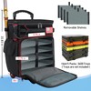 MATEIN Rolling Tackle Box with Cooler, Large Fishing Bag with