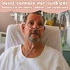 4 Pack Pink Nasal Cannula Ear Cushions, Satin Comfortable Ear