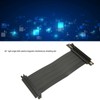 PCIE 4.0 X16 Riser Cable High Speed Flexible 90 Degree