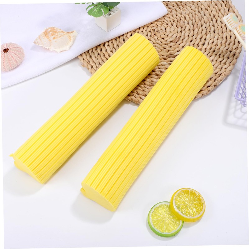 Mikinona 2Pcs PVA Sponge Rubber Mop Head Replacement Cleaning Mop