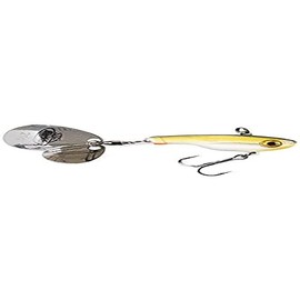 Berkley Pulse Spintail, Jig Lure with Spinner Blade & Berkley Fusion Treble Hook - Long Casting Hard Bait for Perch, Trout, Pike, Unisex, Sambal Ayu, 5g | 50mm