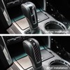 nuoozy Carbon Fiber Gear Shift Knob Cover Trim Compatible with