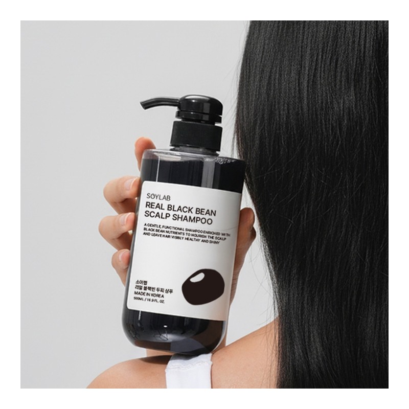 Soy Lab Scalp Shampoo × Ampoule Black Bean Intensive Care