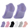 International Women's Non-slip Pilates Yoga Boat Socks Size/Black 20ea