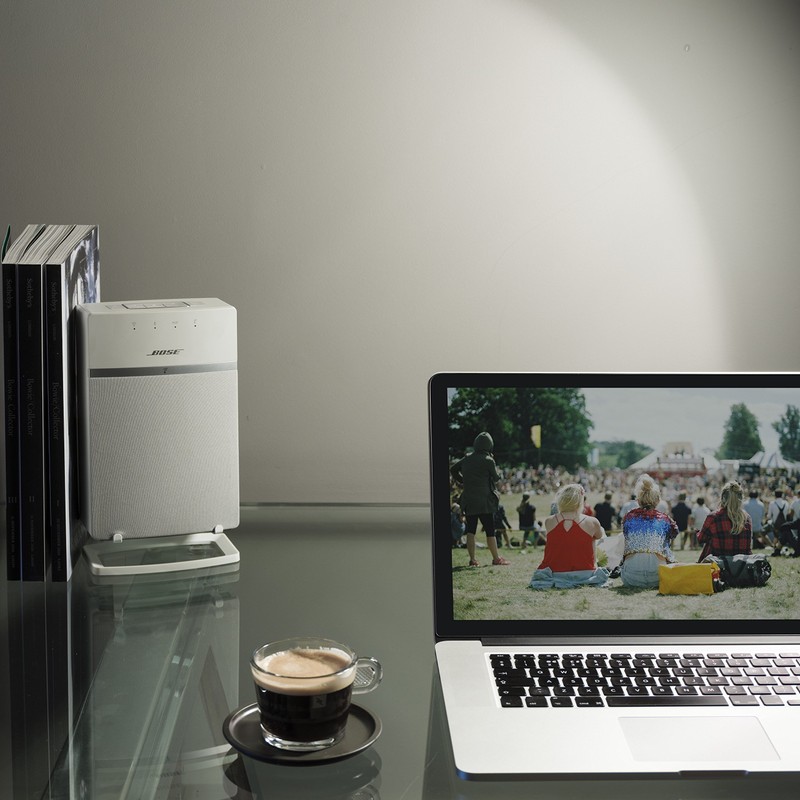 SoundXtra Desk Stand for Bose SoundTouch 10 - White