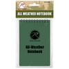 Rothco All-Weather Waterproof Notebook (4" x 6", Olive Drab)