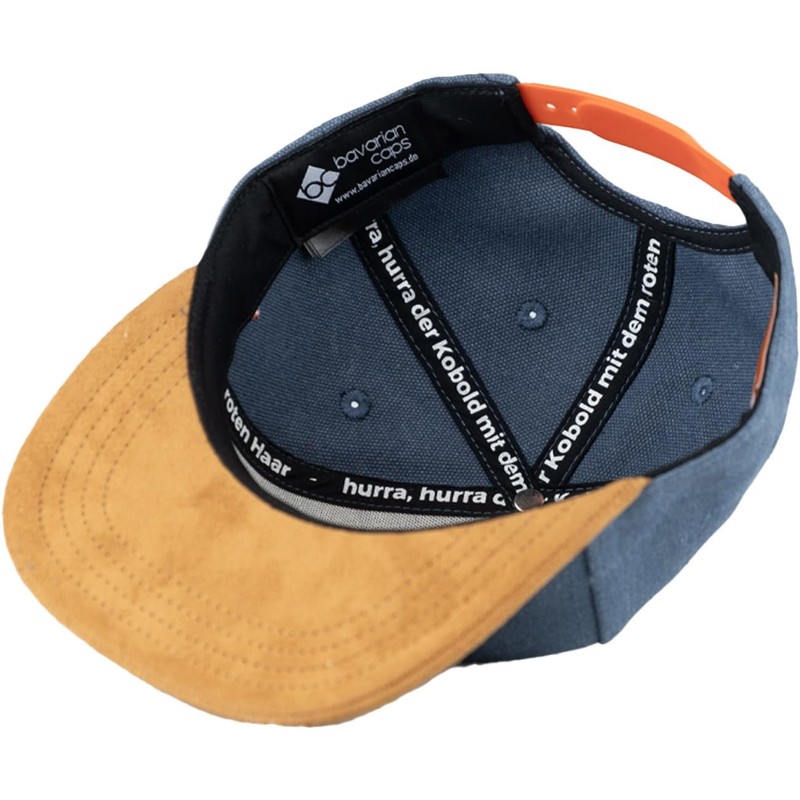 Bavarian Caps Pumuckl Dances Children's Dark Blue Snapback, blue, Unit
