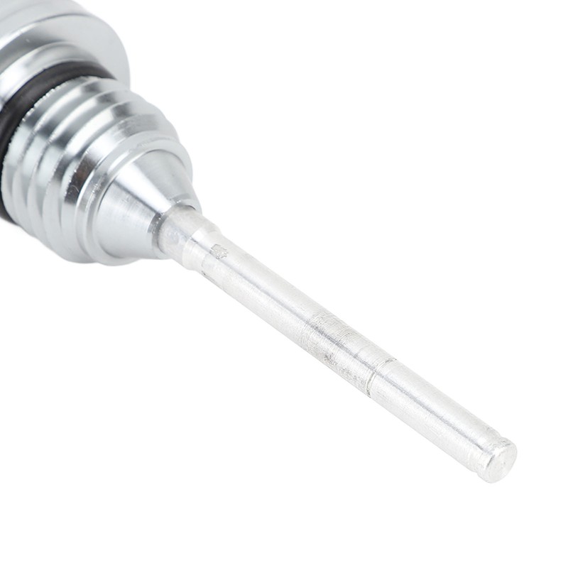 4.3in Motorcycle Engine Oil Fuel Tank Dipstick Level Gauge Meter