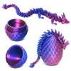 Claofoc 3D Printed Dragon Egg Mysterious Dragon Eggs with Dragon