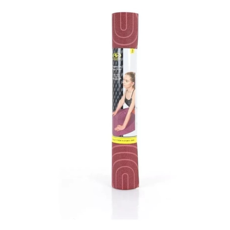 Works Tapete Para Ejercicio Yoga Antiderrapante Athletic Work 3mm